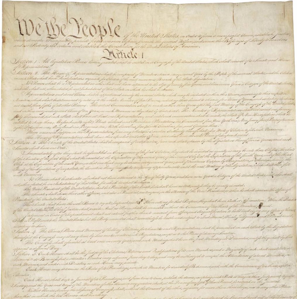 Claire's Key Takeaways: The Constitution